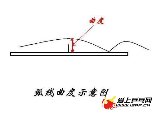 乒乓球击球技术知识之击球的弧线