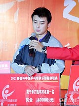 乒超联赛举行颁奖仪式王皓李晓霞当选最佳运动员