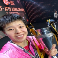 王艺迪首夺亚洲杯冠军，张本智和男单登顶