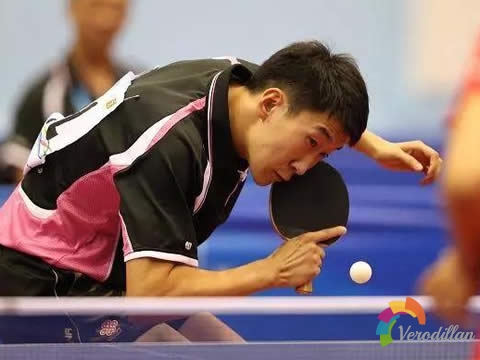 刘燚教你长胶反手发球手艺-刮