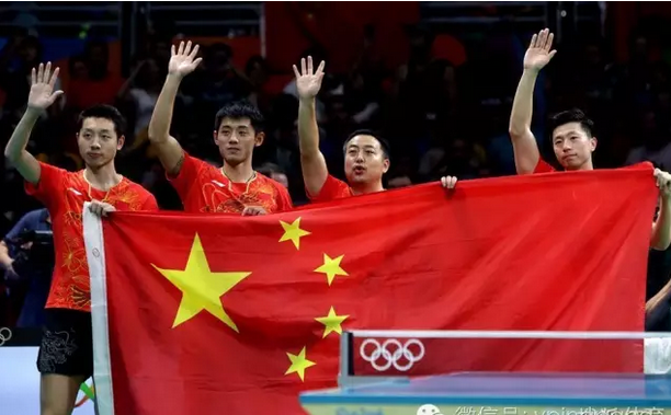 2016奥运会中国胜日本，实现男团三连冠！决赛视频